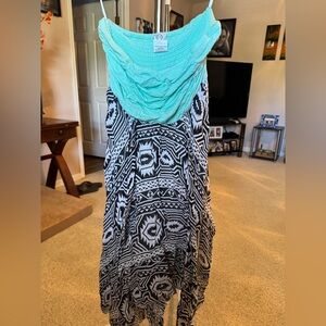 Empyre Mint and Black Dress